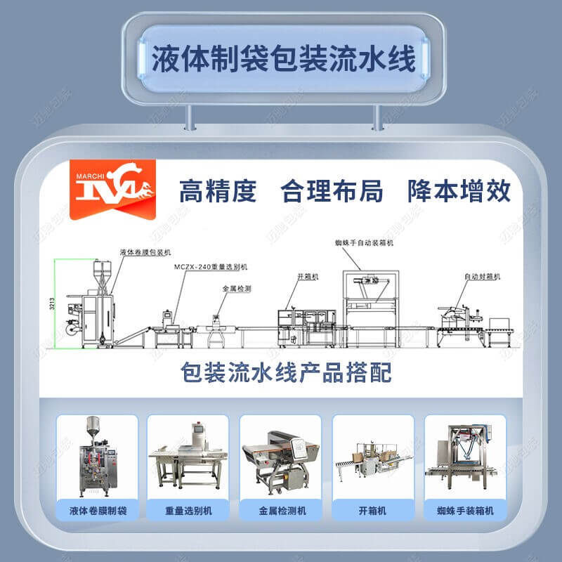 立式液體包（bāo）裝（zhuāng）流水線